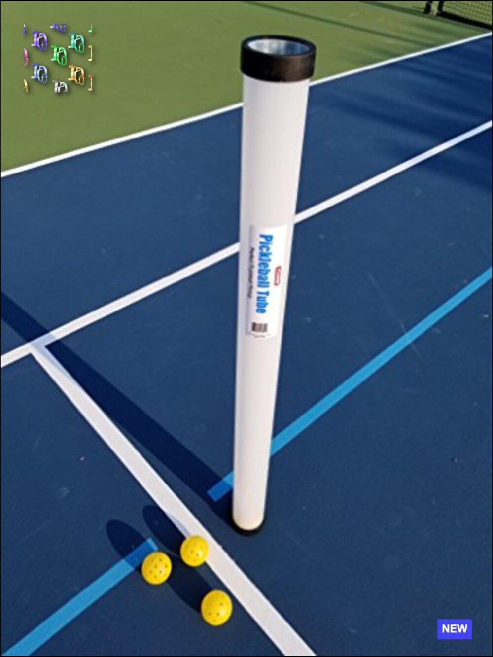 Pickleball Pickup Tube Holds 17 Balls Effortless No Bending Required - Picture 3 of 6